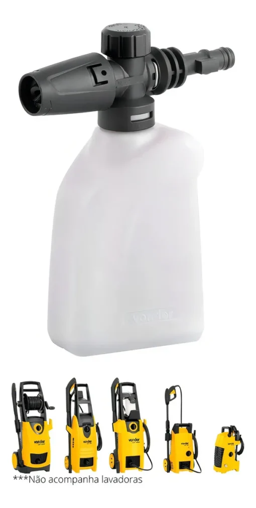 Aplicador de detergente, 400 ml, lavadoras, alta pressão, VONDER - Imagem 5