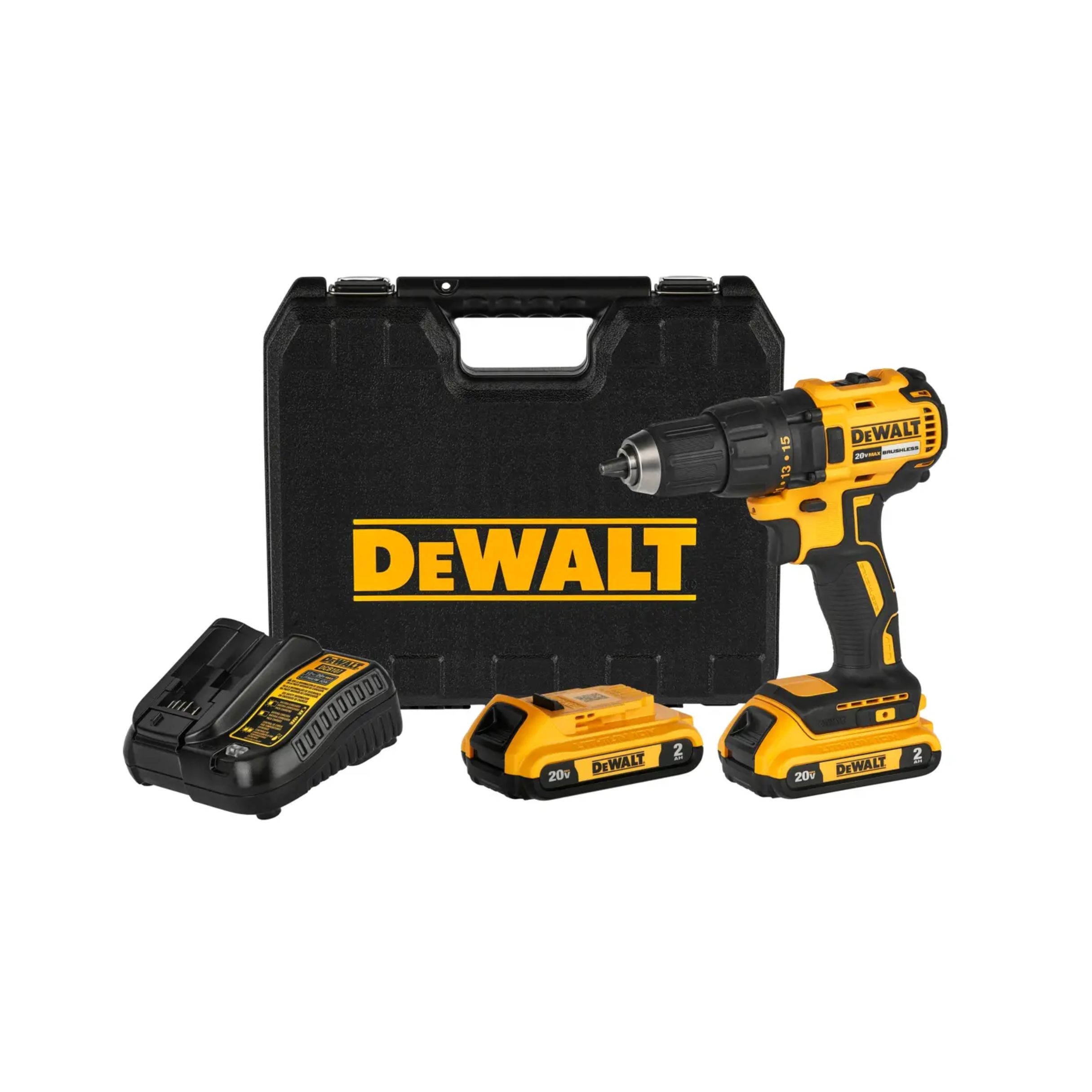 Parafusadeira/Furadeira DeWalt DCD7771D2-BR 20V MAX Brushless com 2 Baterias 2Ah
